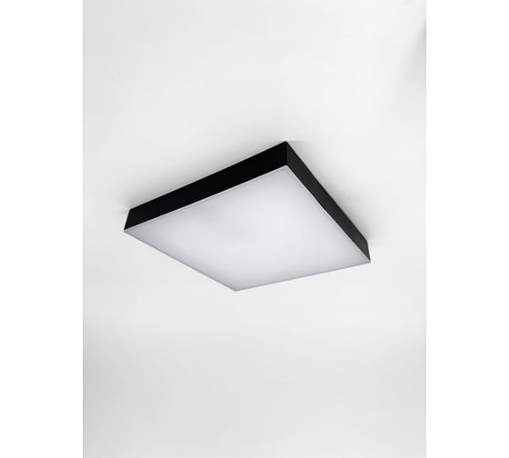 Светильник светодиодный накладной truEnergy квадрат 24W 4000K 1440Lm 191х191мм IP20 черный/пластик 11171