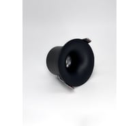 Светильник светодиодный встраиваемый truEnergy линза круг 7W 4000K 560Lm D85мм IP20 черный/алюминий 10567