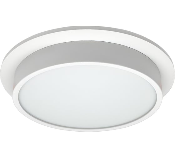 Светильник встраиваемый truEnergy с матовым рассеивателем под лампу GX70 D140мм IP20 круг белый/алюминий 21801