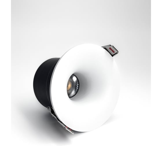 Светильник светодиодный встраиваемый truEnergy линза круг 7W 4000K 560Lm D85мм IP20 белый/алюминий 10568