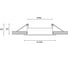 Точечный встраиваемый светильник Hesby Lighting Core HSBL_0229 6