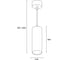 Точечный подвесной светодиодный светильник Hesby Lighting Focus HSBL_0224 6