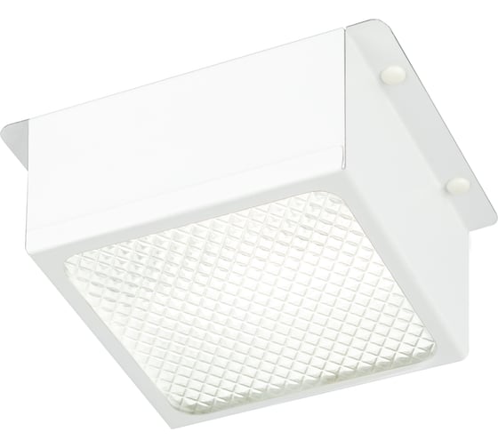 Светильник светодиодный ЭРА DVO21-06-P-5K80-5 6Вт 5000K 570Лм Домино белый грильято 100х100 Призма Б0069626