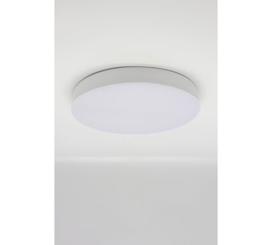 Светильник светодиодный накладной DzivaTek круг 21W 4000K 1710Lm D205мм IP20 белый пластик 51152