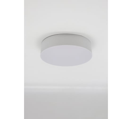 Светильник светодиодный накладной DzivaTek круг 7W 4000K 490Lm D105мм IP20 белый пластик 51150