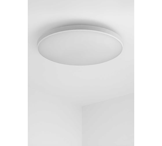 Светильник светодиодный накладной DzivaTek круг 68W 4000K 5440Lm D370мм IP20 черный металл 51600