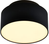 Светильник потолочный ST LUCE черный LED 1*12+5W 3000K 1190Lm Ra>90 120гр IP20 D115xH62 85-265 ST166.432.17