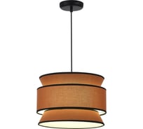 Светильник подвесной ST LUCE черный/кирпичный, черный E27 1*40W SL1354.403.01