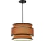 Светильник подвесной ST LUCE черный/кирпичный, черный E27 1*40W SL1354.403.01 1