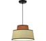 Светильник подвесной ST LUCE черный/кирпичный, бежевый, черный E27 1*40W SL1354.423.01 1