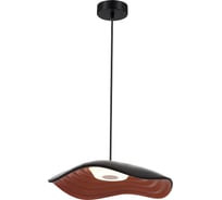 Светильник подвесной ST LUCE черный/черный, оранжевый LED 1*12W 3000K SL6208.401.12