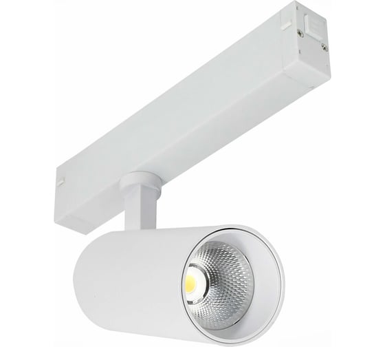 Светильник трековый ST LUCE белый LED 1*20W 3000K 1 800Lm Ra>90 36 IP20 L220xW60x205 220V ST660.536.20H
