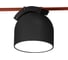 Светильник трековый ST LUCE черный LED 1*12W 4000K 794Lm Ra90 120 IP20 D100xH107 48V ST451.446.12.2 1