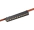 Светильник трековый ST LUCE черный LED 1*12W 4000K 1 050Lm Ra90 24/40 IP20 L323xW40xH45 48V ST455.446.12 1