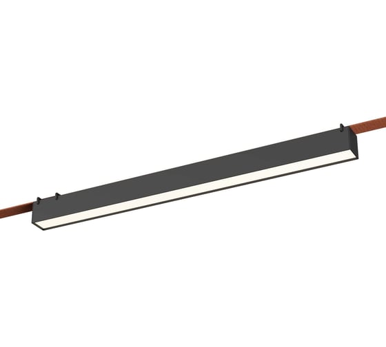 Светильник трековый ST LUCE черный LED 1*24W 4000K 1 200Lm Ra90 120 IP20 L642xW40xH45 48V ST456.446.24