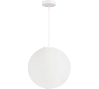 Светильник подвесной EVOLUCE белый D400мм E27 1*60W SLE6020-513-01