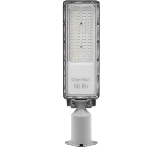Светильник уличный Camelion THL-1002 IP65 445x115х79 50 Вт 6000 лм 5700К 180-240В КСС Ш 1/10 ПВ 16340