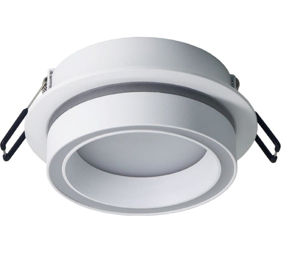 Светильник потолочный встраиваемый FERON 15W 230V GX53, белый, круг, без лампы, DL514, 53311