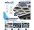 Светильник светодиодный NEOX ДБО-HEXAGON 14С-81065 810Вт 6500К 14сот с рамкой 0.5м шнур с вилкой 4835х2430мм 4690612066660 3