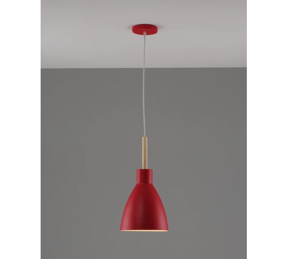 Подвесной светильник Moderli Toni 1 E27 60W красный V11434-1P