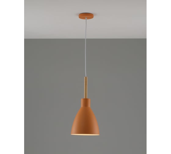 Подвесной светильник Moderli Toni 1 E27 60W, оранжевый V11436-1P