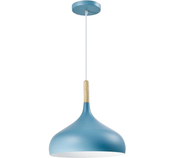 Подвесной светильник Moderli Eline 1 E27 60W голубой V11444-1P