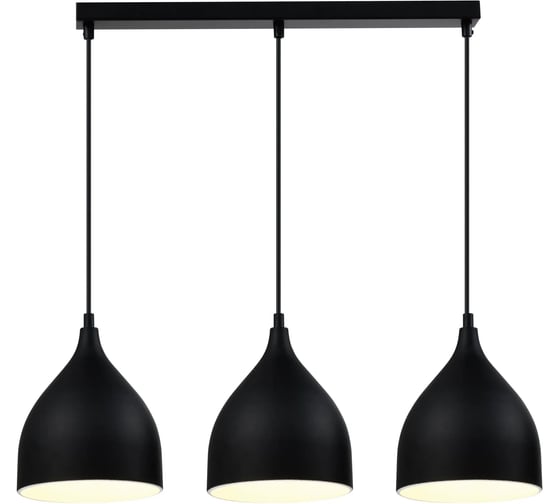 Подвесной светильник Moderli Ria 3 E27 60W черный V11458-3P