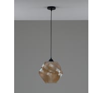 Подвесной светильник Moderli Rozy черный, прозрачный, коричневый V11660-1P