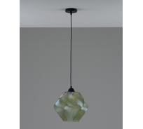 Подвесной светильник Moderli Rozy черный, прозрачный, светло-зеленый V11662-1P