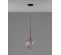 Подвесной светильник Moderli Rozy черный, прозрачный, розовый V11663-1P