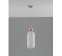 Подвесной светильник Moderli Tamina золотой, коричневый, розовый V11400-1P