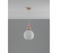 Подвесной светильник Moderli Tamina золотой, коричневый, розовый V11401-1P
