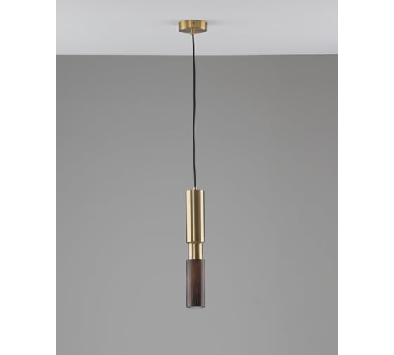 Подвесной светильник Moderli Telma золотой, дерево V11860-1P