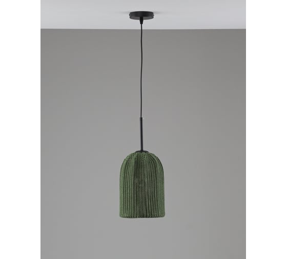 Подвесной светильник Moderli Yarn черный, зеленый V11882-1P