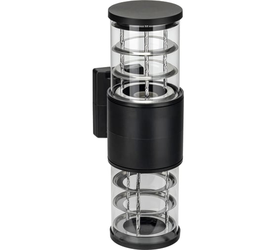 Светильник duwi настенный, накладной, TECHNO LIGHT, 110х176х340мм, 2хЕ27, ABS-пластик, IP65, черный, 24806 8