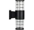 Светильник duwi настенный, накладной, TECHNO LIGHT, 110х176х340мм, 2хЕ27, ABS-пластик, IP65, черный, 24806 8 2