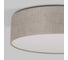 Потолочный светильник TK Lighting E27 Rondo Linen с тканевым абажуром 5637 серый a065052 3