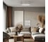 Потолочный светильник TK Lighting E27 Rondo Linen с тканевым абажуром 5637 серый a065052 4