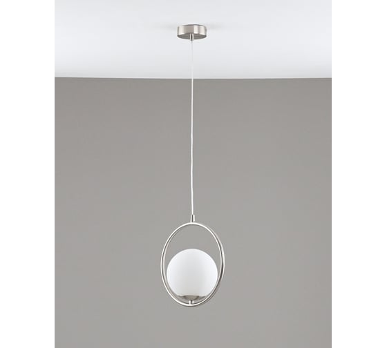 Светильник подвесной Moderli Barocco матовый хром V11580-1P
