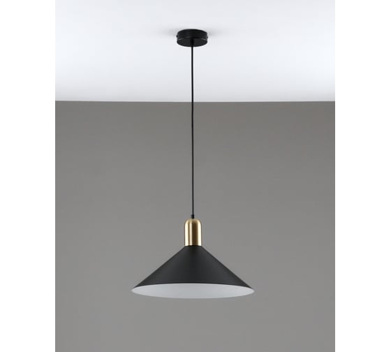 Светильник подвесной Moderli Forli черный, золотой V11551-1P
