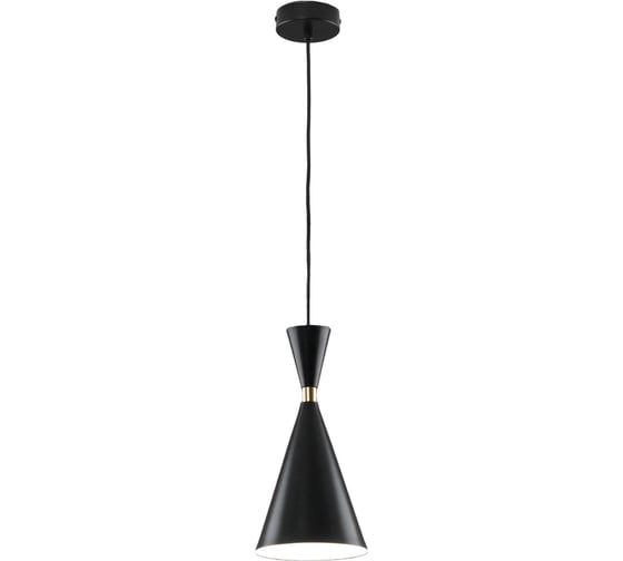 Светильник подвесной Moderli Pesaro черный, золотой V11556-1P