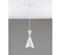 Светильник подвесной Moderli Pesaro белый, золотой V11555-1P