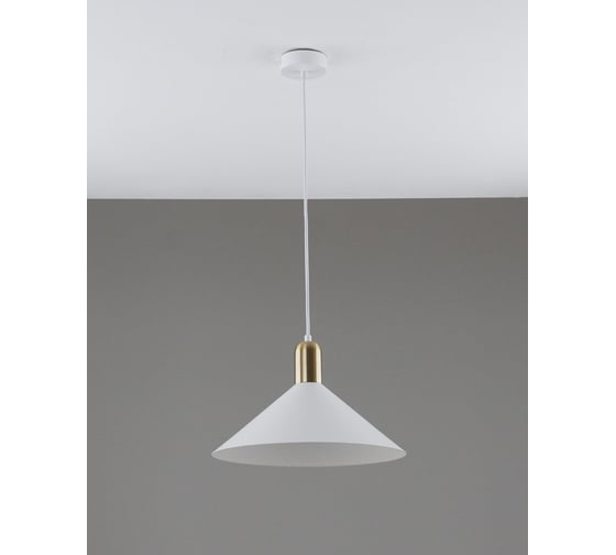 Светильник подвесной Moderli Forli белый, золотой V11550-1P