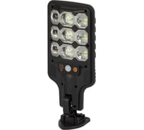 Светильник уличный ЭРА ERAKSS25-01 на солнечной батарее 10 Вт 400 Лм 5000К 63 LED SMD с датчиком движения ПДУ IP44 Б0071362