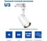 Трековый светодиодный светильник OPPLE LEDSpotTR-UIII 30W-4000-24D-WH-GP 541001150800 3