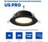 Встраиваемый даунлайт OPPLE LEDDownlightRc-US Pro R125-14W-4000-BK 540001283000 2