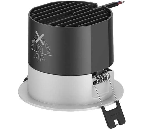 Встраиваемый точечный светодиодный светильник OPPLE LEDSPOTRA-BY- 9W-4000-24D-BK 541003812600