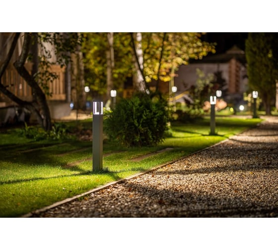 Уличный светодиодный столбик LS-LIGHTING Square 7W Антрацит 7570.02