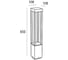 Уличный светодиодный столбик LS-LIGHTING Tomy 650 7W 220V Антрацит 1165.02 8