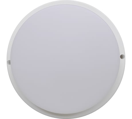 Накладной светильник Ecola LED ДПП Круг IP65 матовый белый 18W 220V 6500K 175x45 DPRD18ELC